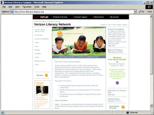 Verizon Literacy Campus